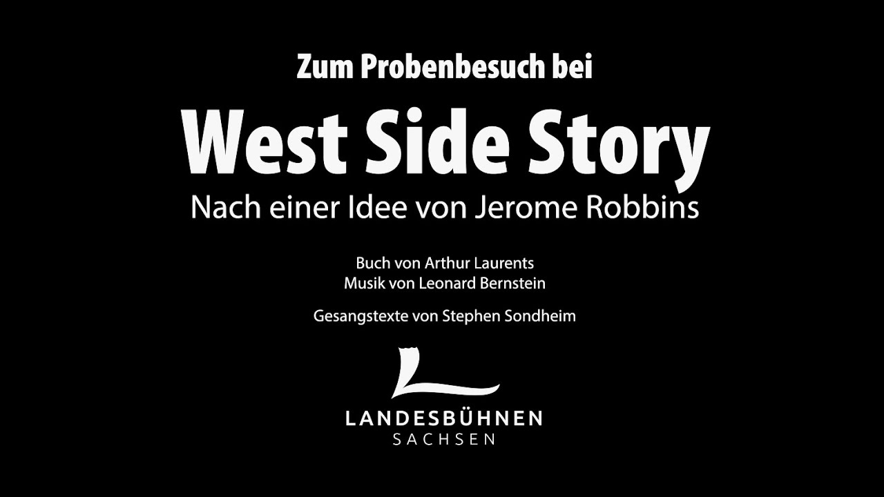 Youtube Platzhalter - West Side Story | Proben | Landesbühnen Sachsen