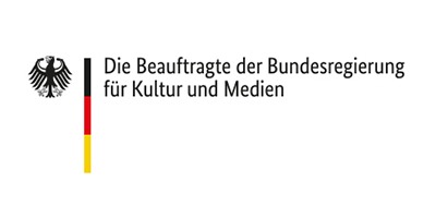 Das Logo der Beauftragten der Bundesregierung für Kultur und Medien.