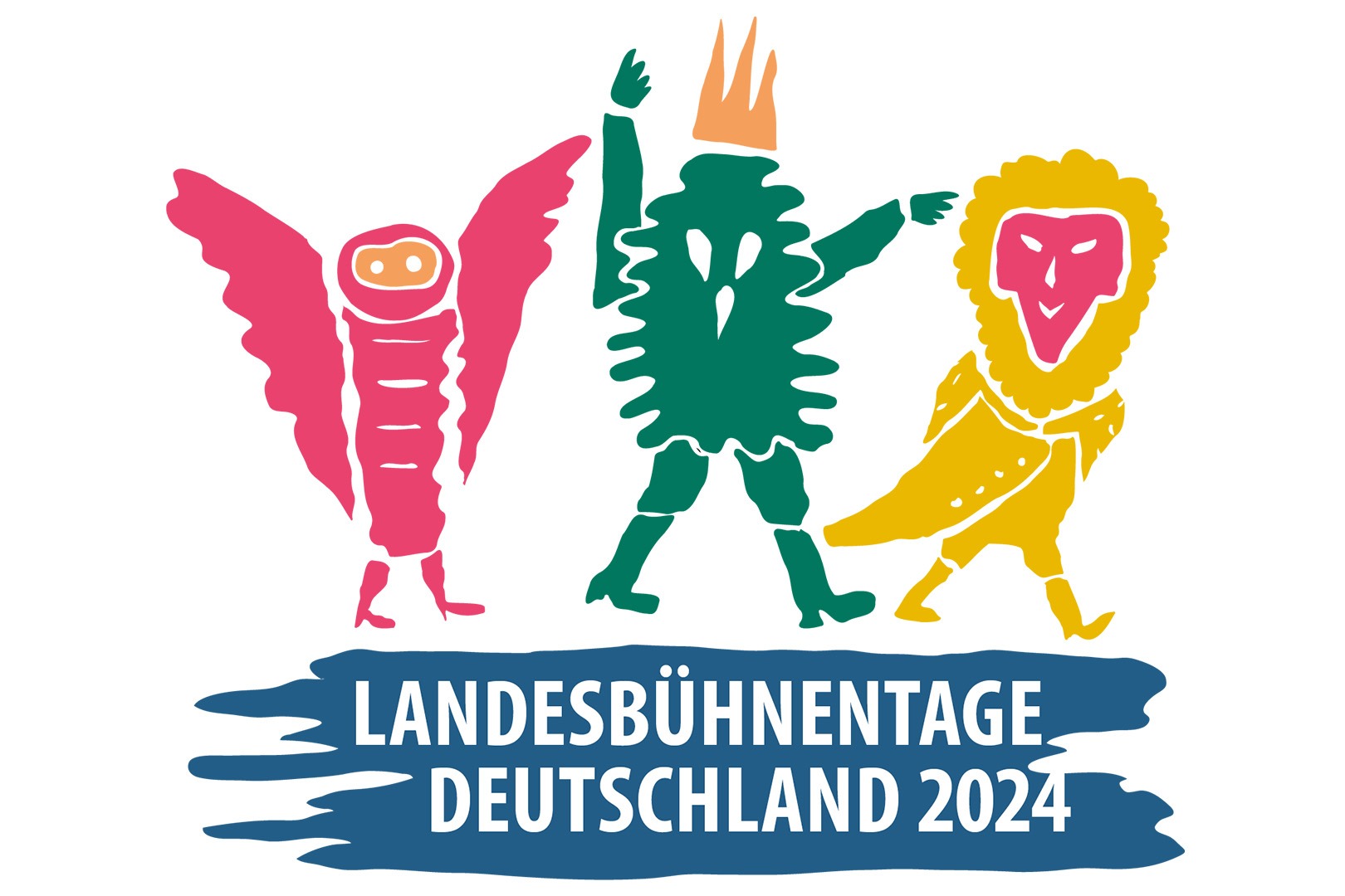 Das Logo der Landesbühnentage Deutschland.