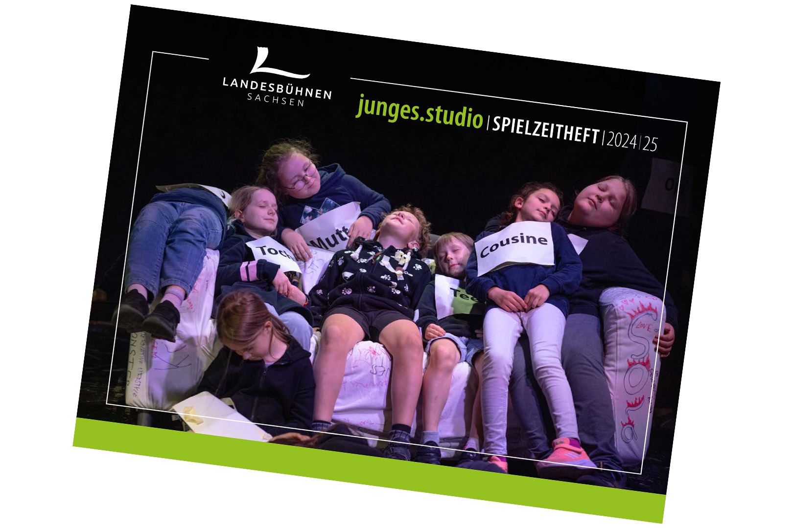 Landesbühnen Sachsen - Junges Studio Spielzeitheft